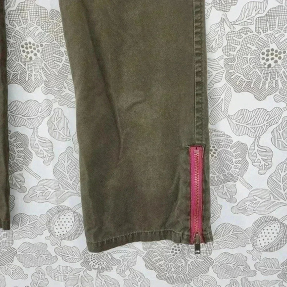 Tommy Hilfiger Chino Boot cut Ankle Zip Women's Pants 6 - Picture 4 of 8